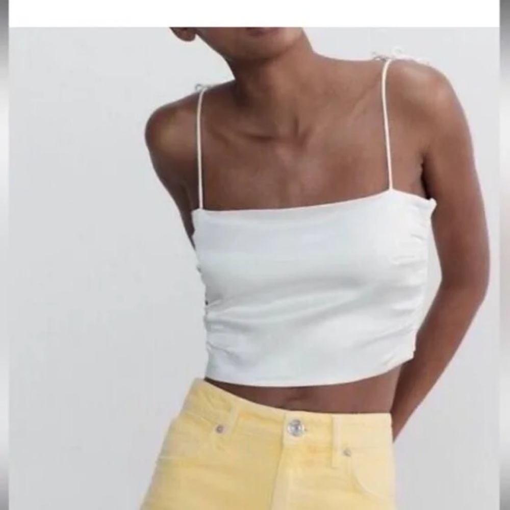 Satin Zara Top size xs!